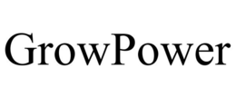 GROWPOWER trademark