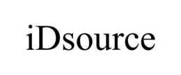 IDSOURCE trademark