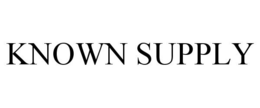 KNOWN SUPPLY trademark