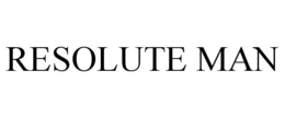 RESOLUTE MAN trademark