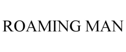 ROAMING MAN trademark