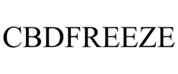 CBDFREEZE trademark