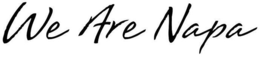 WE ARE NAPA trademark