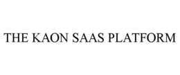 THE KAON SAAS PLATFORM trademark