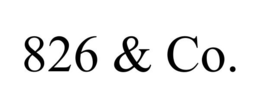 826 & CO. trademark