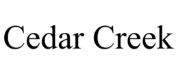 CEDAR CREEK trademark