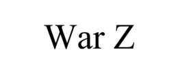 WAR Z trademark