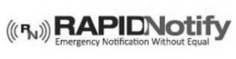 RN RAPIDNOTIFY EMERGENCY NOTIFICATION WITHOUT EQUAL trademark