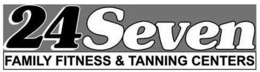 24SEVEN FAMILY FITNESS & TANNING CENTERS trademark