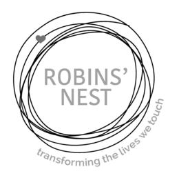 ROBINS' NEST TRANSFORMING THE LIVES WE TOUCH trademark
