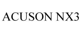 ACUSON NX3 trademark