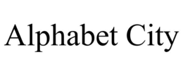 ALPHABET CITY trademark