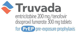 TRUVADA EMTRICITABINE 200 MG / TENOFOVIR DISOPROXIL FUMARATE 300 MG TABLETS FOR PREP PRE-EXPOSURE PROPHYLAXIS trademark