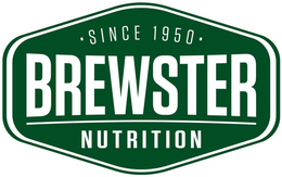 · SINCE 1950 · BREWSTER NUTRITION trademark