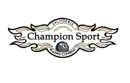 CALIFORNIA CHAMPION SPORT 8 BILLIARD COMPANY trademark