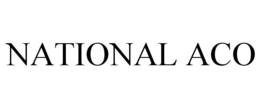 NATIONAL ACO trademark