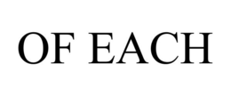 OF EACH trademark