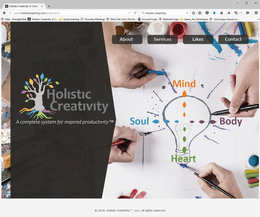 HOLISTIC CREATIVITY A COMPLETE SYSTEM FOR INSPIRED CREATIVITY trademark