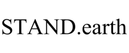 STAND.EARTH trademark