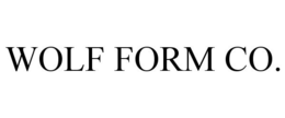 WOLF FORM CO. trademark