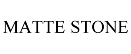 MATTE STONE trademark