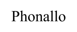 PHONALLO trademark