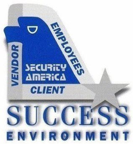 SUCCESS ENVIRONMENT SECURITY AMERICA VENDOR CLIENT EMPLOYEES trademark