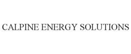 CALPINE ENERGY SOLUTIONS trademark