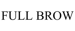 FULL BROW trademark