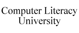 COMPUTER LITERACY UNIVERSITY trademark