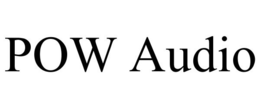 POW AUDIO trademark