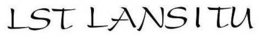 LST LANSITU trademark
