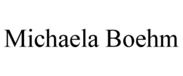 MICHAELA BOEHM trademark