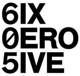 6IX 0ERO 5IVE trademark