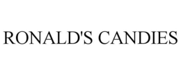 RONALD'S CANDIES trademark