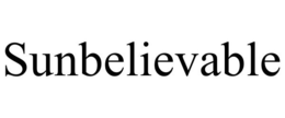 SUNBELIEVABLE trademark