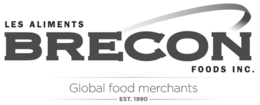 LES ALIMENTS BRECON FOODS INC. GLOBAL FOOD MERCHANTS EST. 1990 trademark