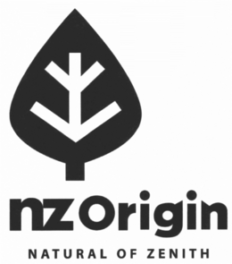 NZ ORIGIN NATURAL OF ZENITH trademark