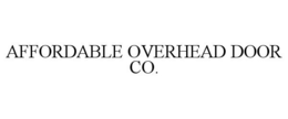 AFFORDABLE OVERHEAD DOOR CO. trademark