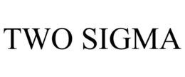 TWO SIGMA trademark