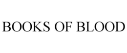 BOOKS OF BLOOD trademark
