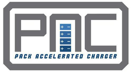 PAC PACK ACCELERATED CHARGER + - trademark