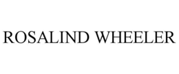 ROSALIND WHEELER trademark