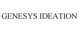 GENESYS IDEATION trademark