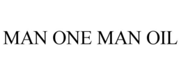 MAN ONE MAN OIL trademark