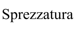 SPREZZATURA trademark