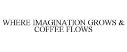 WHERE IMAGINATION GROWS & COFFEE FLOWS trademark