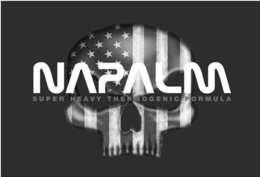 NAPALM SUPER HEAVY THERMOGENIC FORMULA trademark