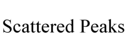 SCATTERED PEAKS trademark