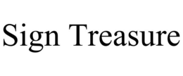 SIGN TREASURE trademark